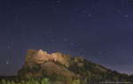 Звездная ночь над горой Рашмор