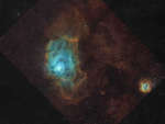 Туманность Лагуна: газ, пыль, звезды
