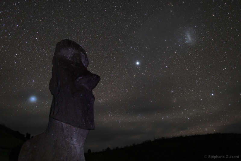 Stars Over Easter Island