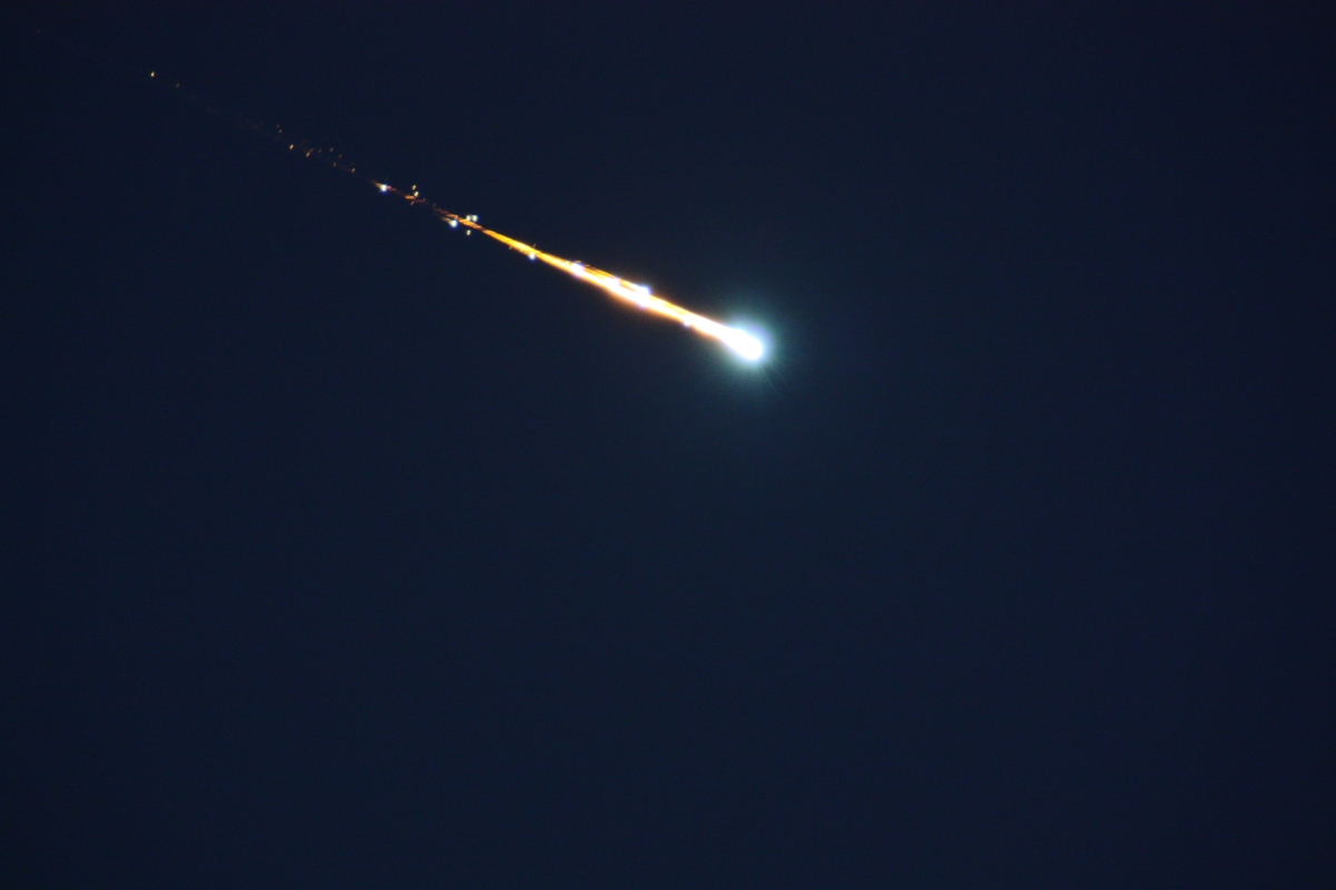 Fireball Meteor Over Groningen