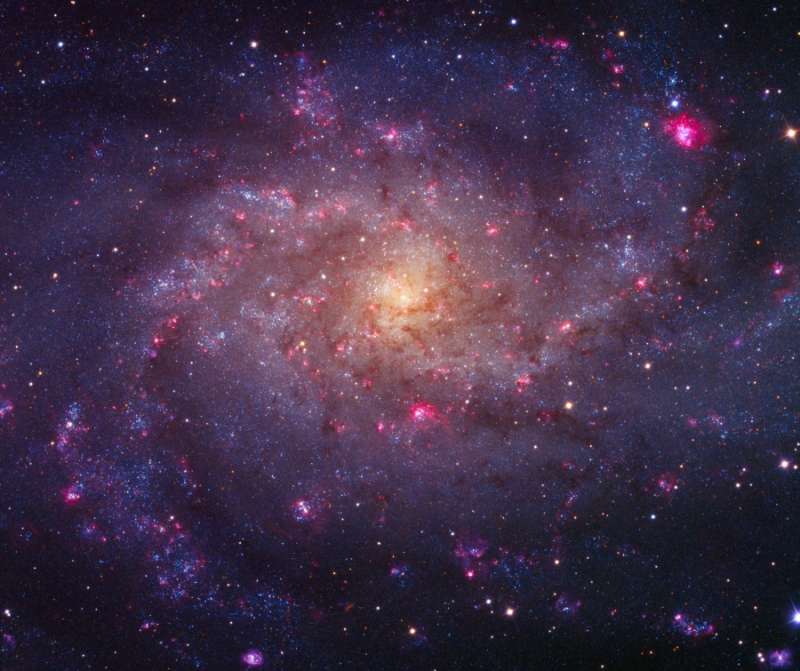 Yarkie tumannosti M33