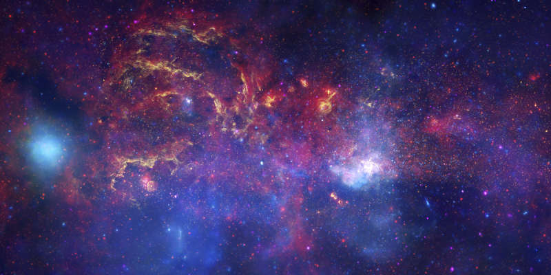 Great Observatories Explore Galactic Center