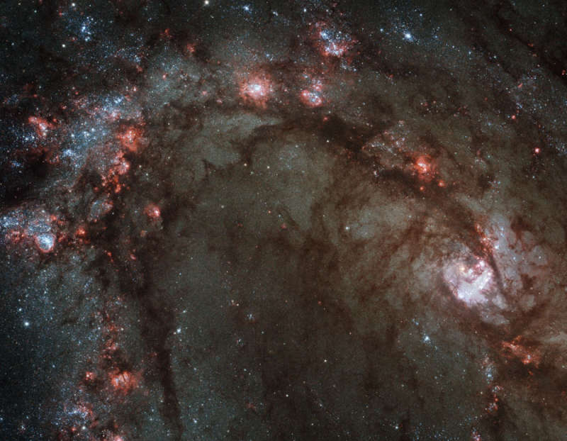 M83s Center from Refurbished Hubble