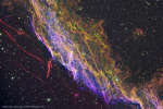 NGC 6992: волокна туманности Вуаль