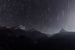Звездные дуги над Аннапурной