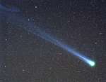 Комета Хиякутаке пролетает около Земли