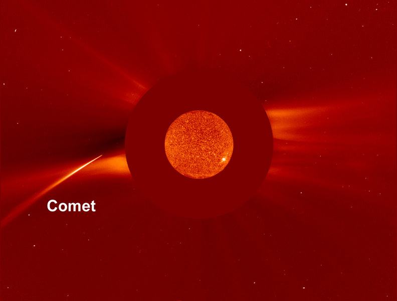 Novogodnyaya okolosolnechnaya kometa