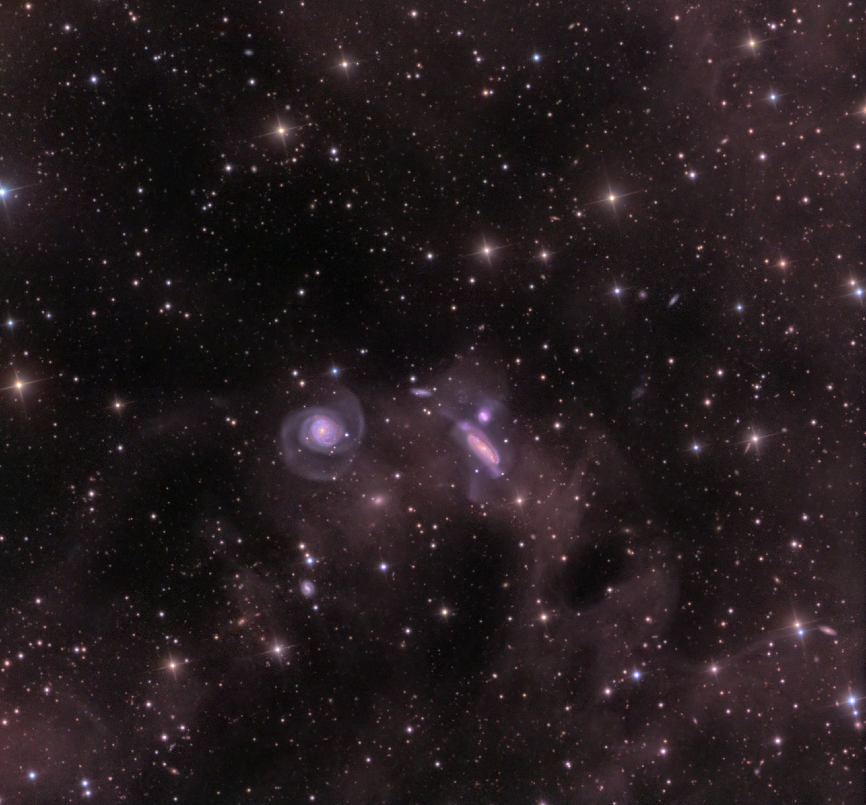 Pyl' i gruppa NGC 7771