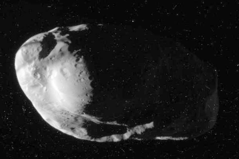 Shepherd Moon Prometheus from Cassini