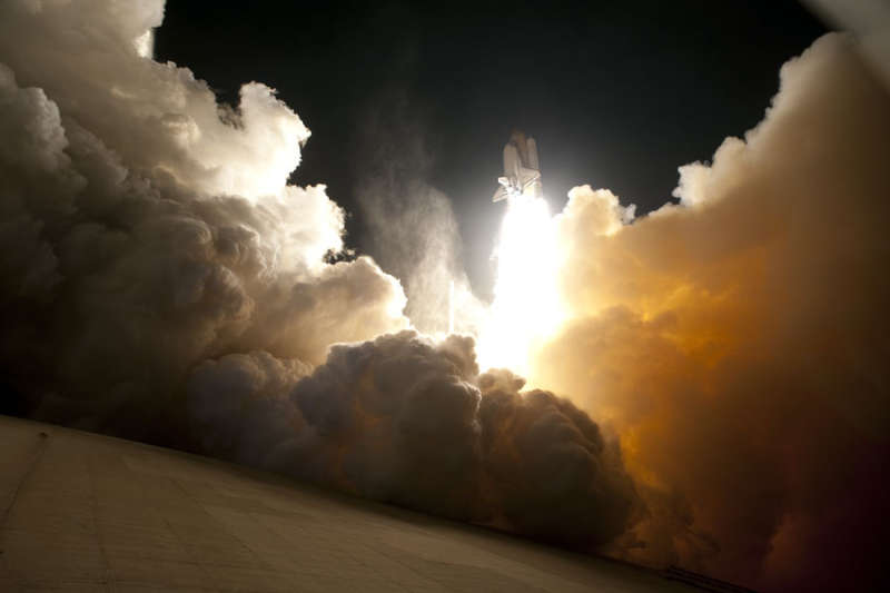Night Launch of the Space Shuttle Endeavour