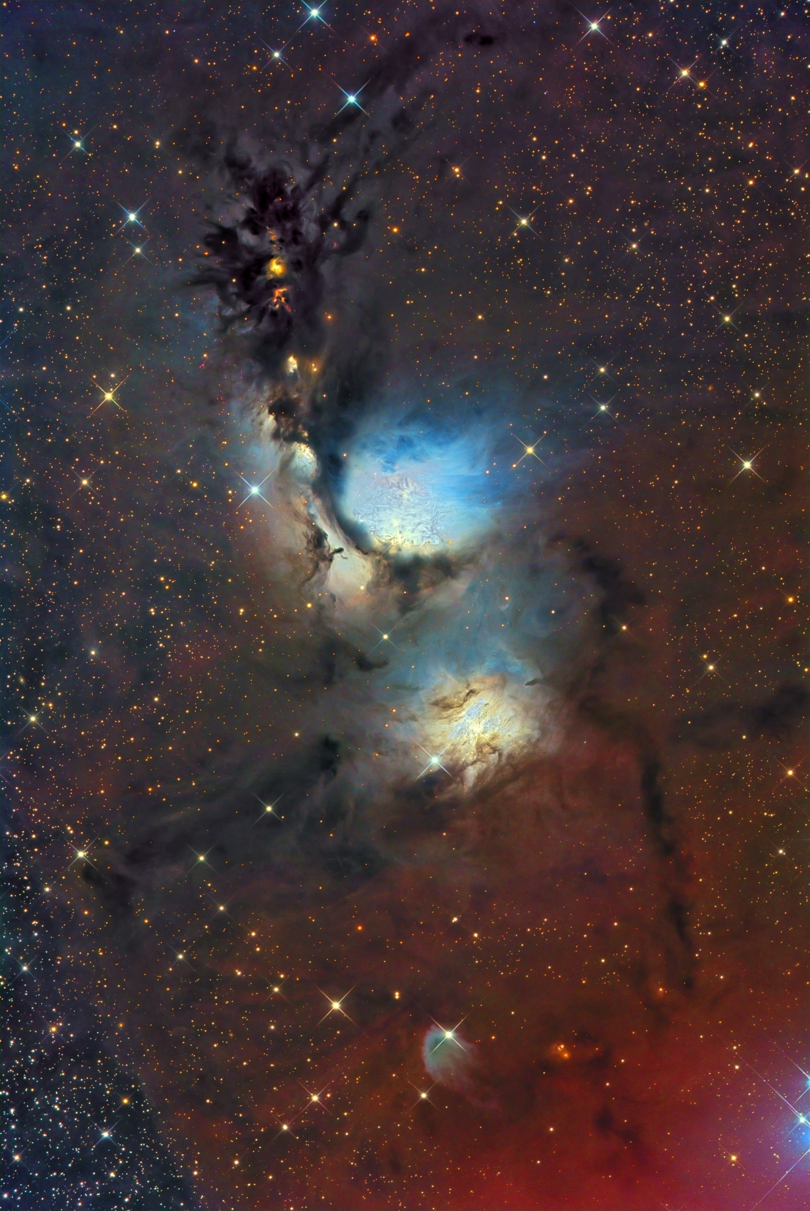 Туманность в созвездии Ориона