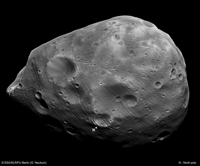 Phobos from Mars Express