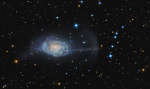 NGC 4651: galaktika s zontikom