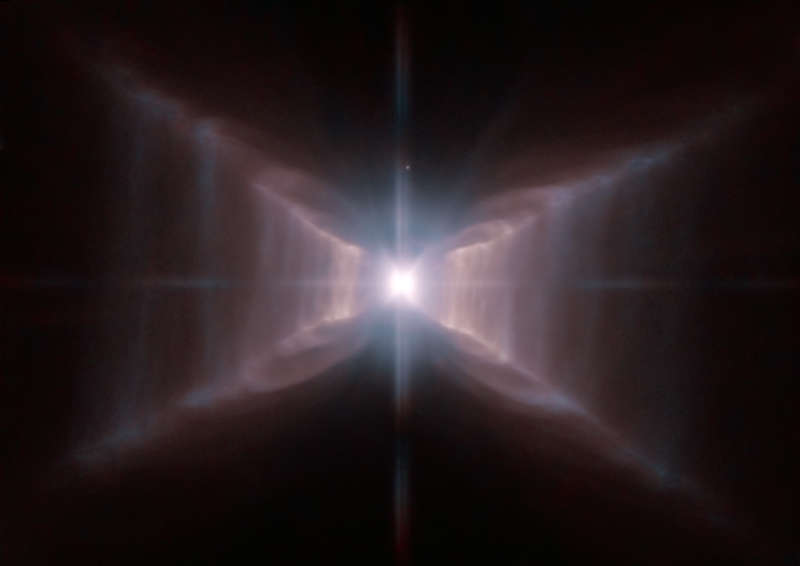 The Red Rectangle Nebula from Hubble