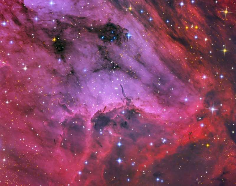 Pelican Nebula Close Up