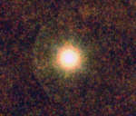 Обнаружение горячего водяного пара в оболочке углеродной звезды.