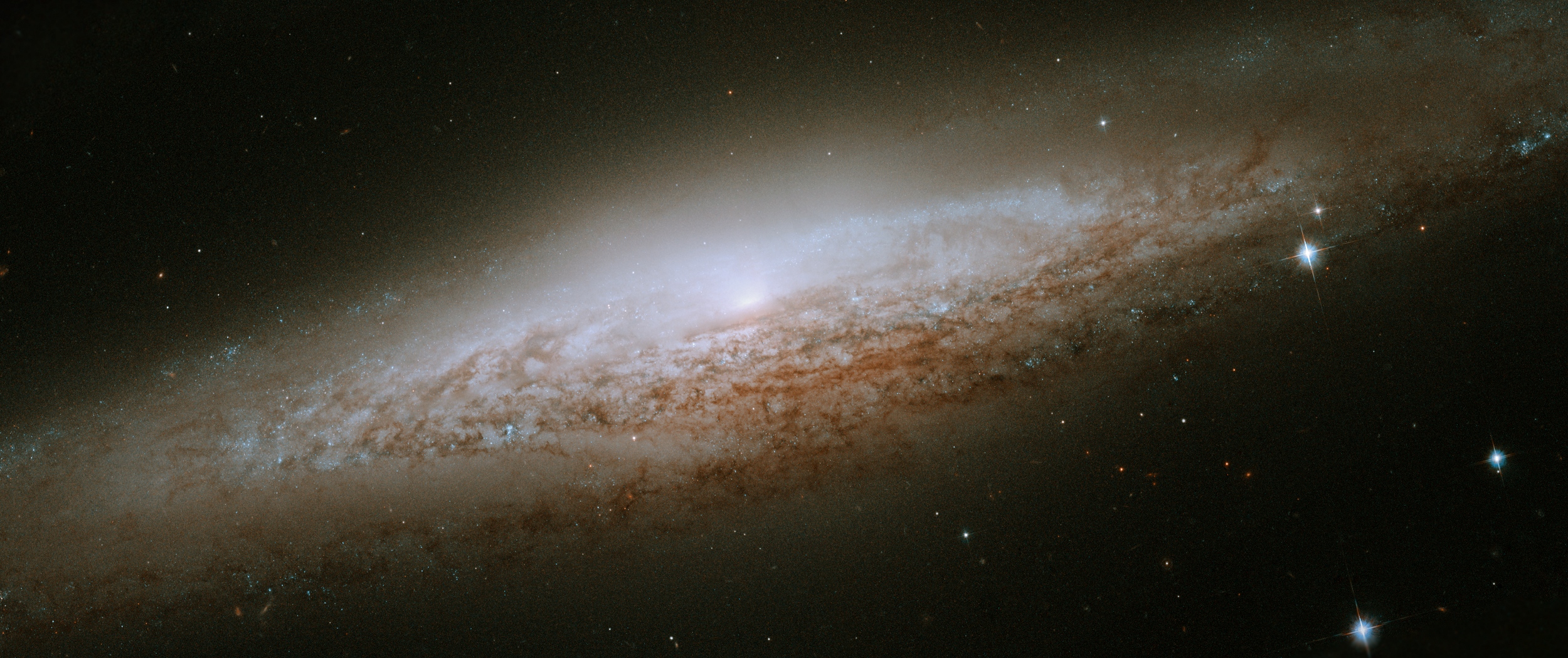 NGC 2683: Spiral Edge On