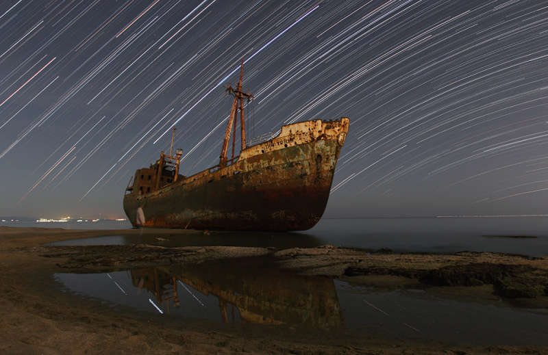 Star Trails and the Captain s Ghost