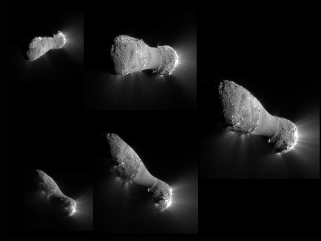 Prolet komety Hartli 2