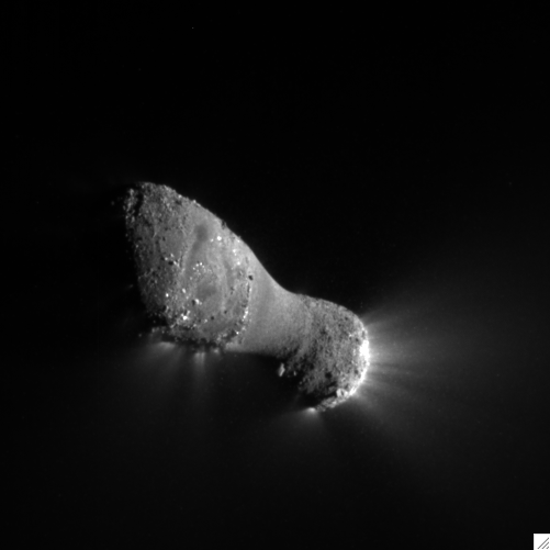 700 kilometrov do komety Hartli 2