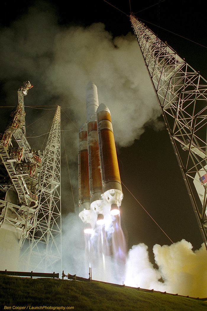 Launch of a Delta IV Heavy