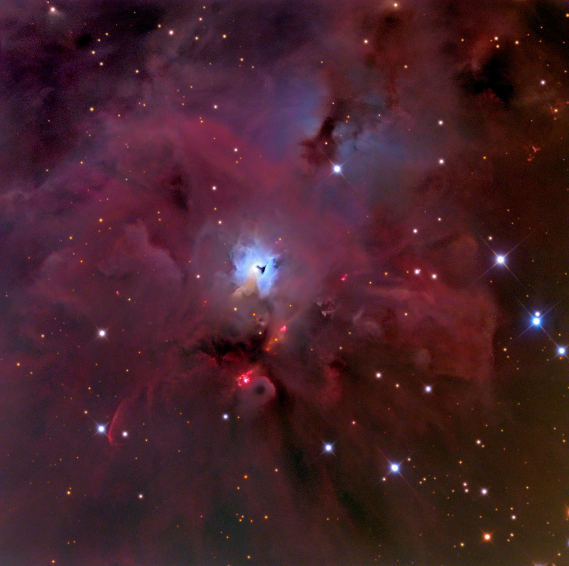 NGC 1999: k yugu ot Oriona
