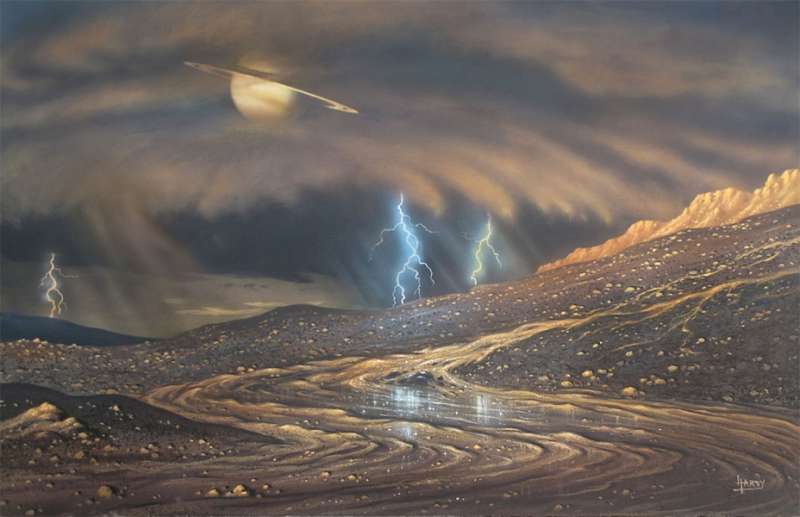 It s Raining on Titan