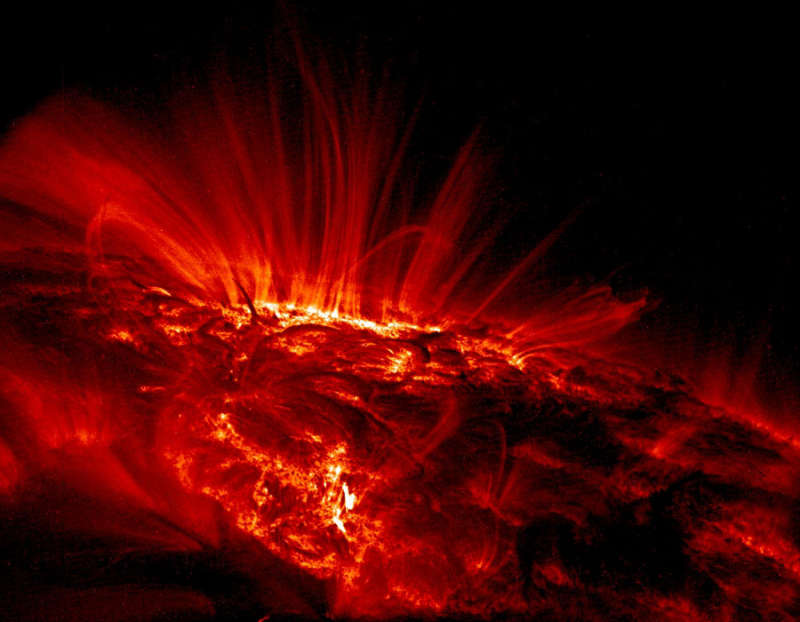 Sunspot Loops in Ultraviolet