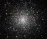 Шаровое скопление M15 с телескопа имени Хаббла