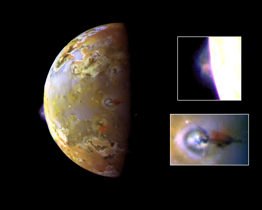 Izverzhenie vulkana Prometei na Io