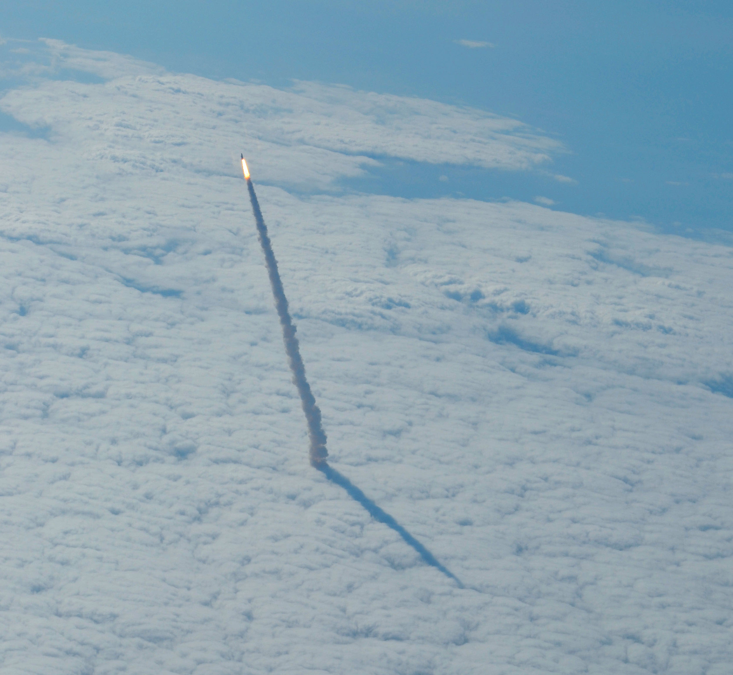Space Shuttle Rising