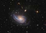 Арп 78: необычная галактика в созвездии Овна
