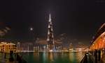 Звёздная ночь над Дубаем