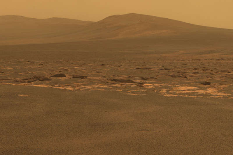 Марсоход прибыл в кратер Индевор