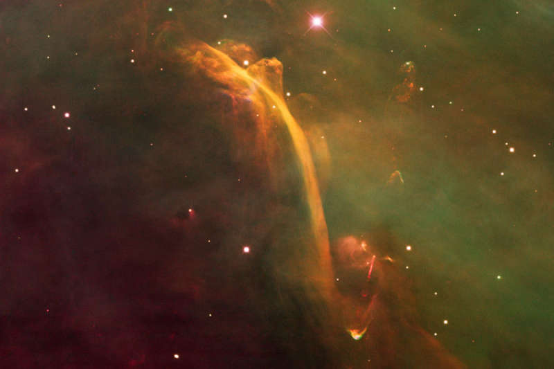 HH 222: The Waterfall Nebula