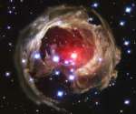 Световое эхо от звезды V838 Единорога