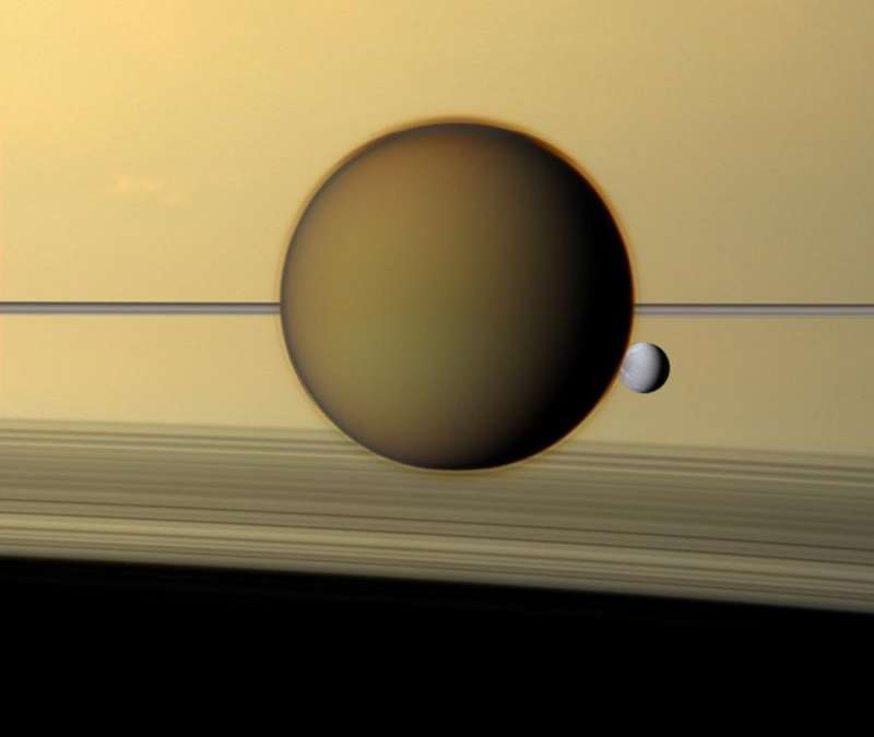 Ringside with Titan and Dione