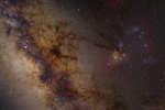 Широкоугольное изображение центра Галактики