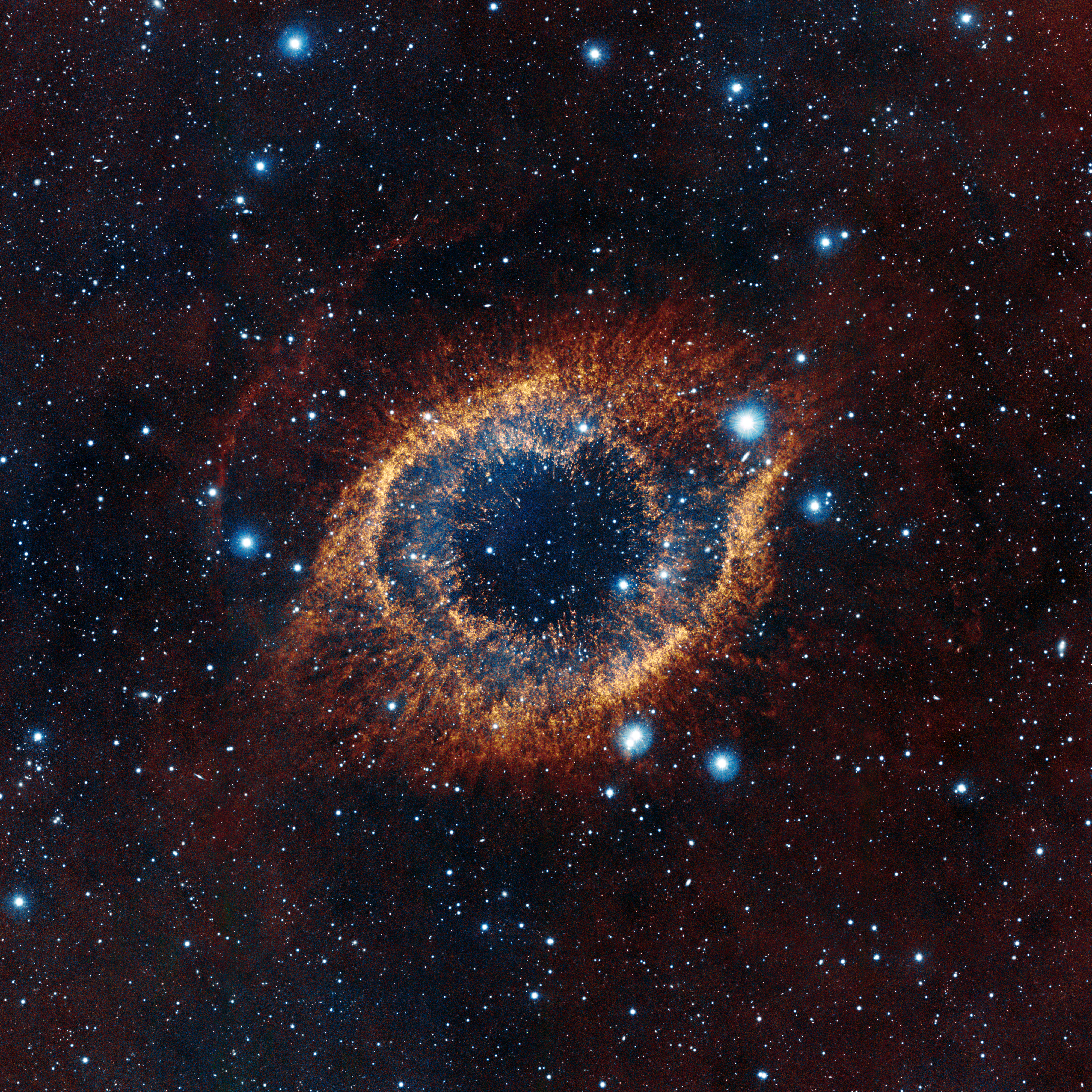 The Helix Nebula from the VISTA Telescope