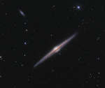 NGC 4565: galaktika na rebre