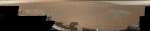 Первая цветная панорама Марса от "Кьюриосити"