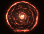 Спиральная туманность вокруг звезды R Скульптора