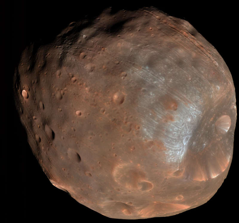 Fobos: marsianskaya luna, obrechennaya na smert'