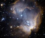 NGC 602 i za nim