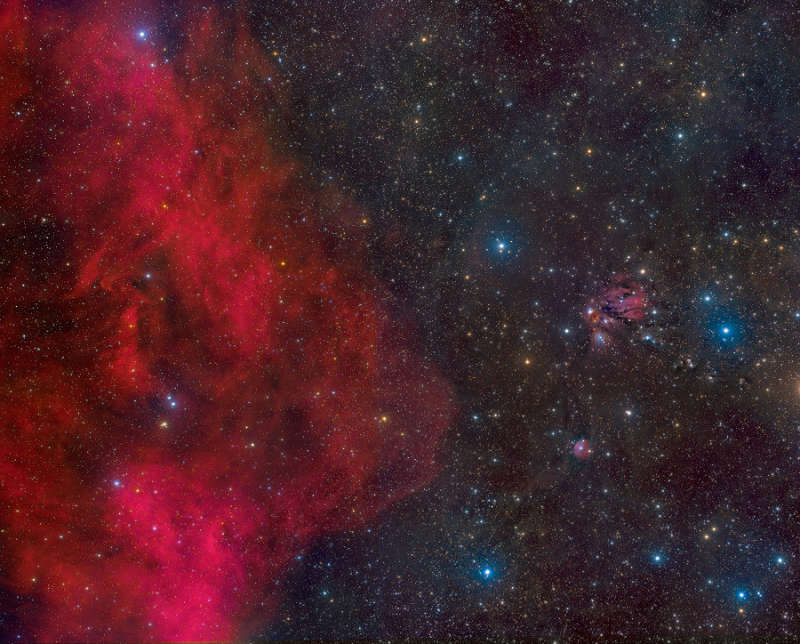 Barnard Stares at NGC 2170