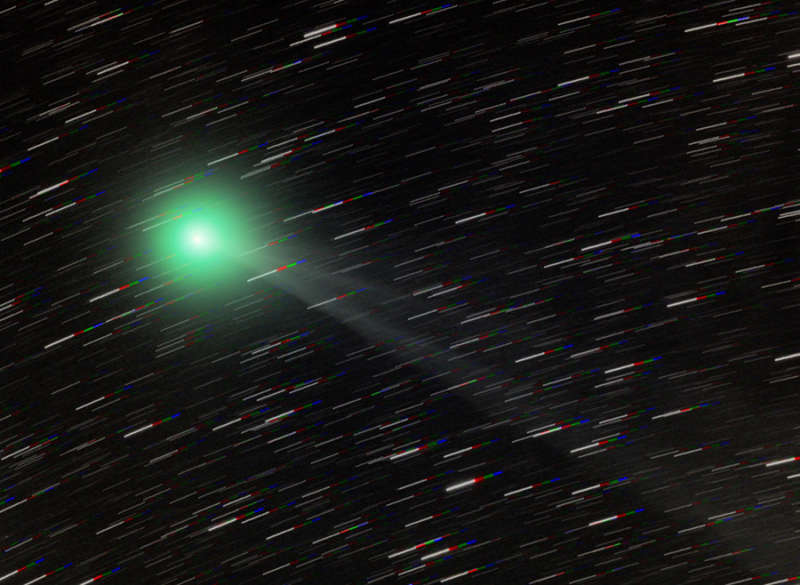 Comet Lemmon near the South Celestial Pole