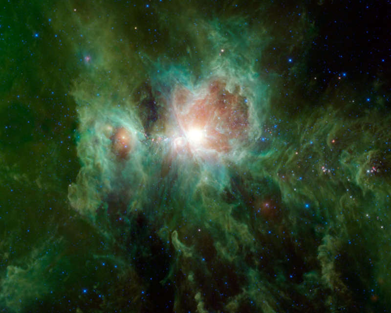 Infrared Orion from WISE