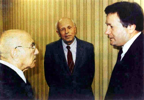 Сюняев и Зельдович. Встреча в Ватикане советского Академика Зельдовича в 1986 году.