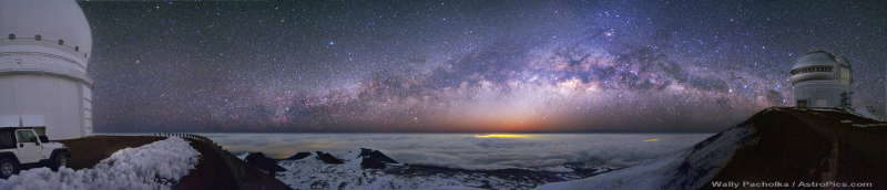 Milky Way Panorama from Mauna Kea