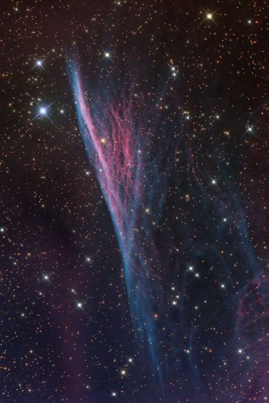 NGC 2736: The Pencil Nebula